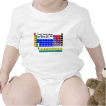 Tableau des éléments périodique t-shirt