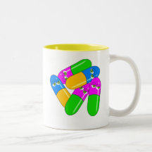 Tablet Capsules Coffee Mugs
