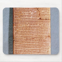 Tablet relating the ritual sacrifices mousepad