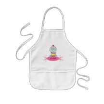Tablier de cuisson du petit gâteau des enfants per