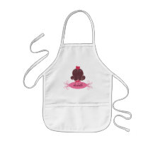 Tablier de cuisson du petit gâteau des enfants per