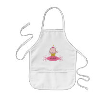 Tablier de cuisson du petit gâteau des enfants per