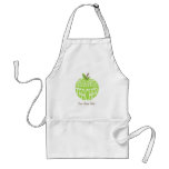 Tablier d'institutrice gardienne - Apple vert