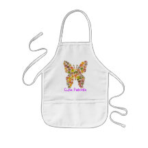 Tablier du papillon des enfants