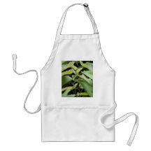 Tablier humide vert de feuille