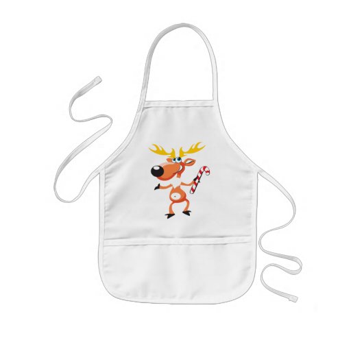 Tablier mignon de Noël d'enfants pour la cuisson d