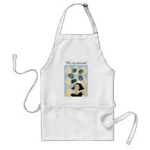 Tablier superbe d'illustration de maman