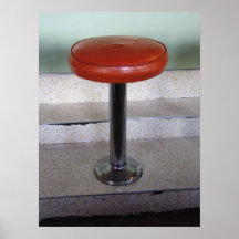 Tabouret de bar - San Francisco, la Californie Posters