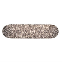 Tacks to tack notice on board skateboard deck