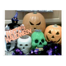 Tacky Halloween Postcard