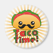 Taco Time Magnets