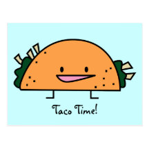 Taco Time Postcard