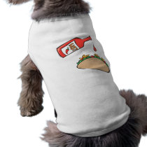 taco with hot sauce pet clothes