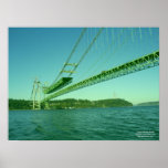 Tacoma Narrows Bridge Construction 2006-2007 posters