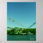 Tacoma Narrows Bridge Construction 2006-2007 posters