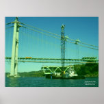 Tacoma Narrows Bridge Construction 2006-2007 posters
