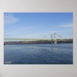 Tacoma Narrows Bridge Construction 2006-2007 posters