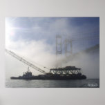 Tacoma Narrows Bridge Construction 2006-2007 posters