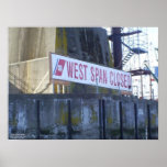 Tacoma Narrows Bridge Construction 2006-2007 posters