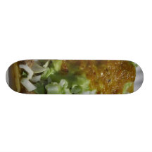 Tacos Carne Asada Skate Board