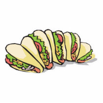 tacos photo sculptures