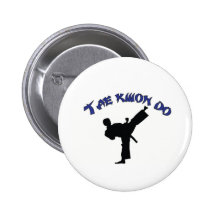 Tae kwon do - Tae kwon do Martial Art Design Buttons