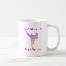 Taekwondo Girl Mugs