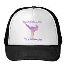 Taekwondo Girl Trucker Hats