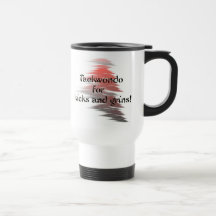 Taekwondo Kicks and Grins Travel Coffee Mug