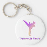 Taekwondo Rocks Key Chains