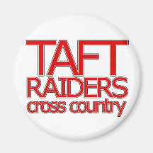 Taft Raiders Cross Countryl - San Antonio Refrigerator Magnet
