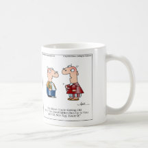 TAG YOU'RE IT! Mug by April McCallum
