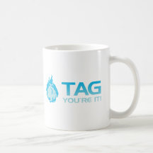 TAG You're it! - Sticky Grenade Halo game gamer Mug