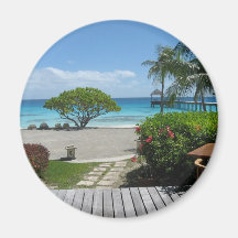 Tahiti Getaway Fridge Magnets