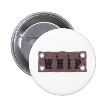 Tail Whip Pinback Button