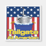 Tailgate All American Fridge Magnets