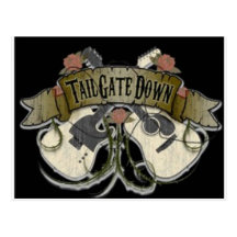 Tailgate Down Post Cards