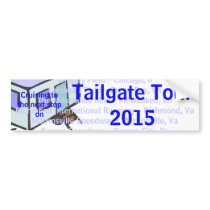 Tailgate Tour 2015 Bumper Sticker