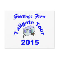 Tailgate Tour 2015 Postcard