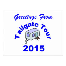 Tailgate Tour 2015 Postcard