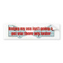 Tailgater Bumper Sticker