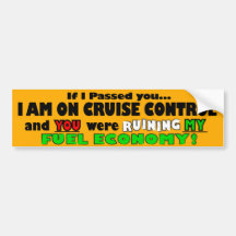 Tailgater? Bumper Sticker