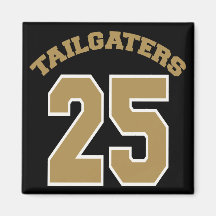 TAILGATERS 25 REFRIGERATOR MAGNET