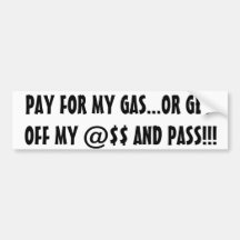 Tailgaters Beware 2! Bumper Sticker