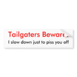 Tailgaters Beware