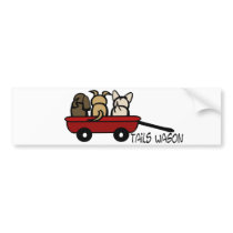 Tails Wagon Bumper Stickers