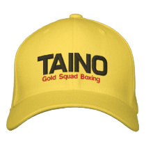 Taino, Gold Squad Boxing Embroidered Baseball Caps