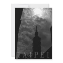 Taipei 101 Building, Taipei, Taiwan Custom Invites