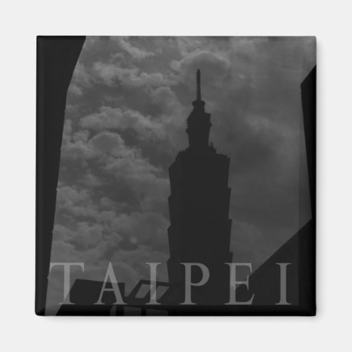 Taipei 101 Building, Taipei, Taiwan Magnets