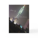 Taipei 101 Christmas Tree cards